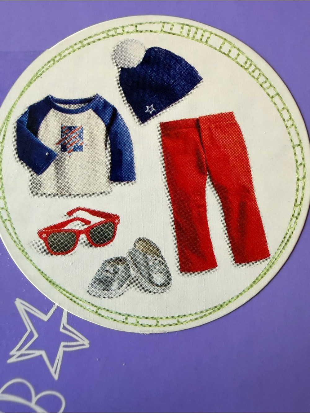 American Girl Truly Me Special Edition "Star-Spangled Fan Gear" Outfit - NRFB